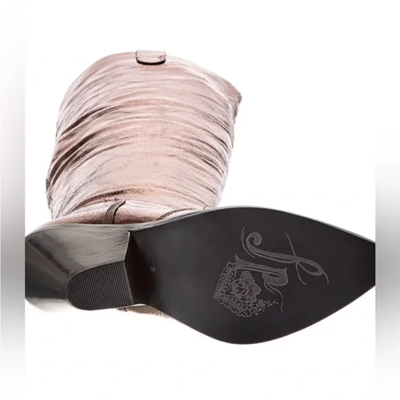 🆕 Free People Triple Crown Over-the-Knee Slouch Boots - Picture 7 of 16